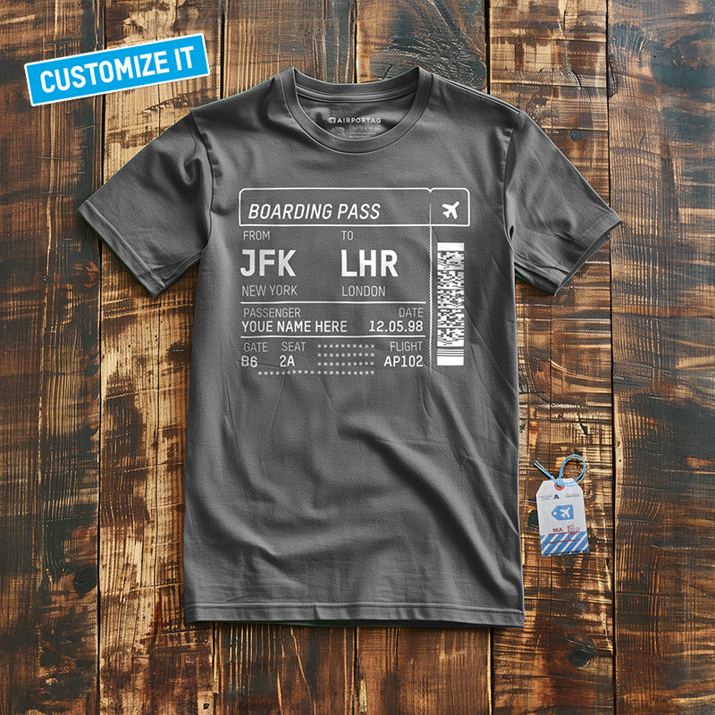 Boarding Pass - T-shirt