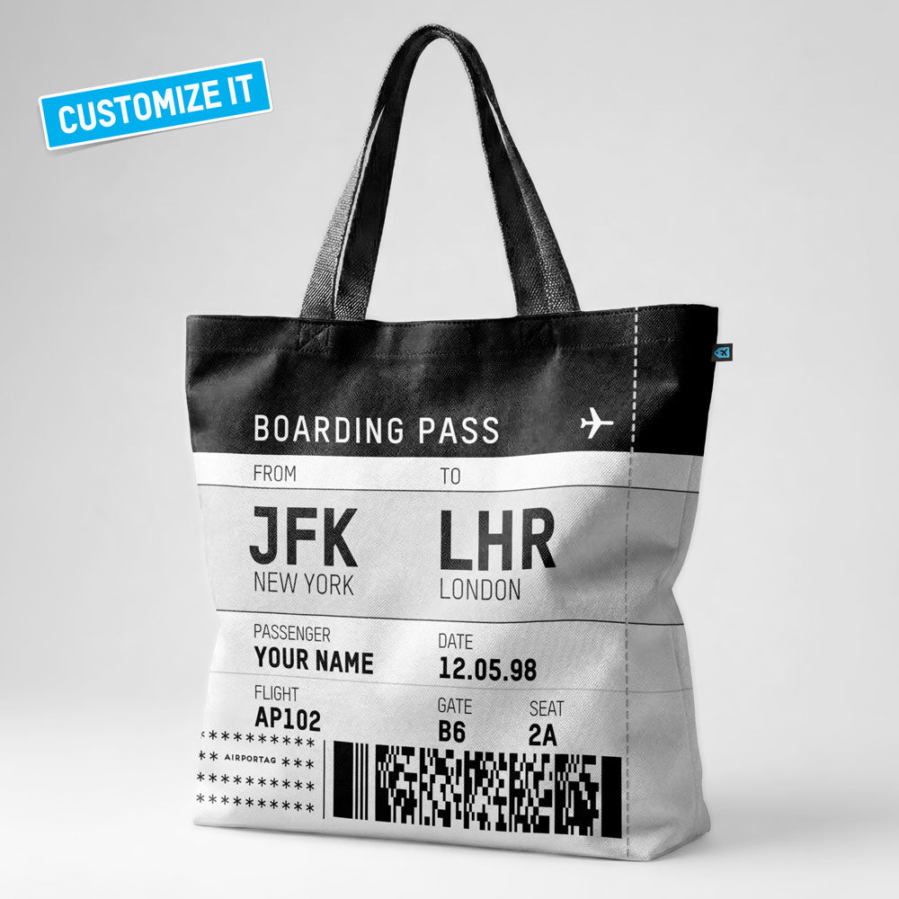 Boarding Pass - Tote Bag