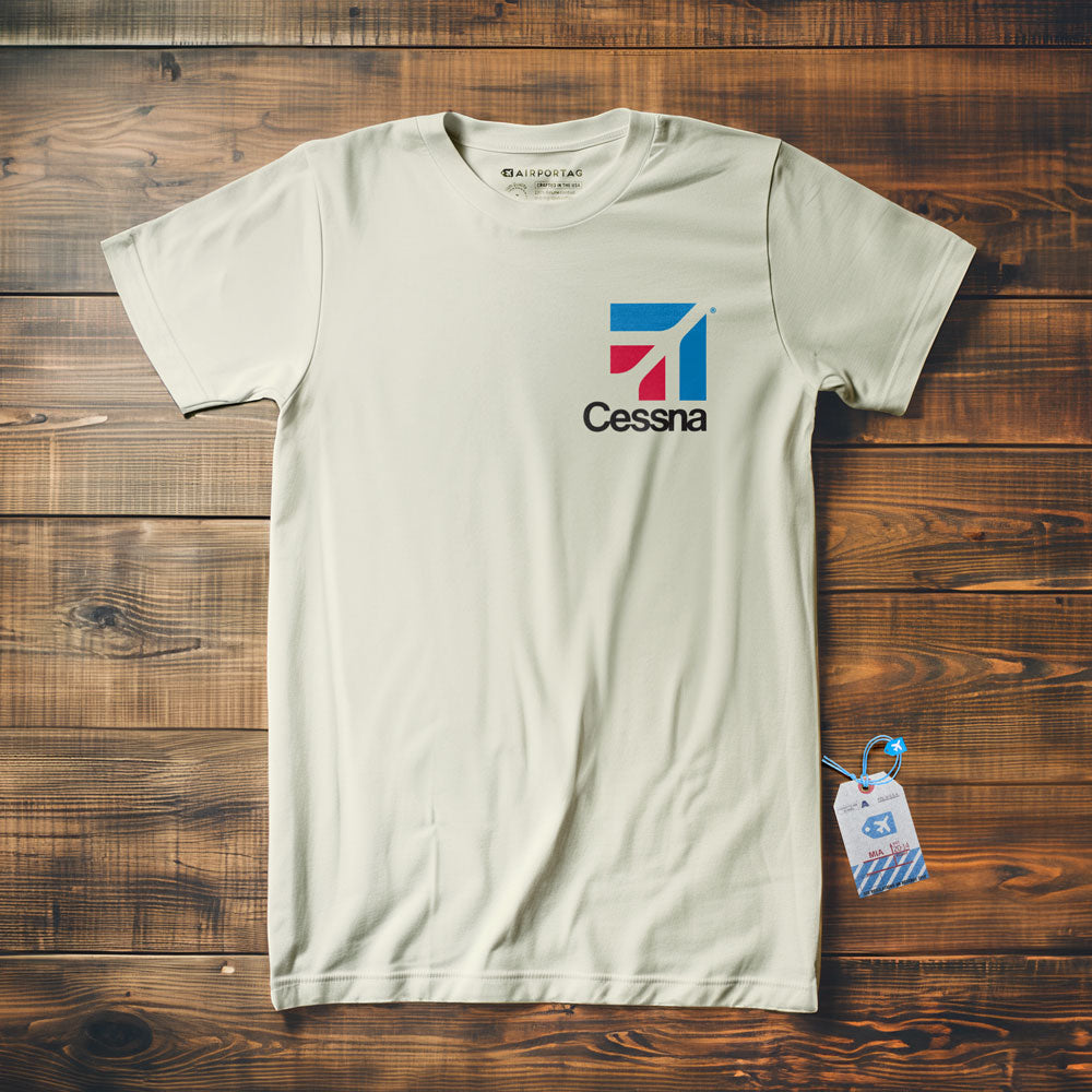 Cessna Logo Pocket - T-Shirt