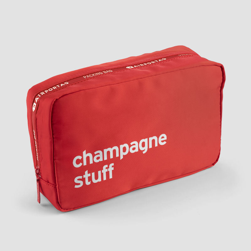 Champagne Stuff - パッキングバッグ