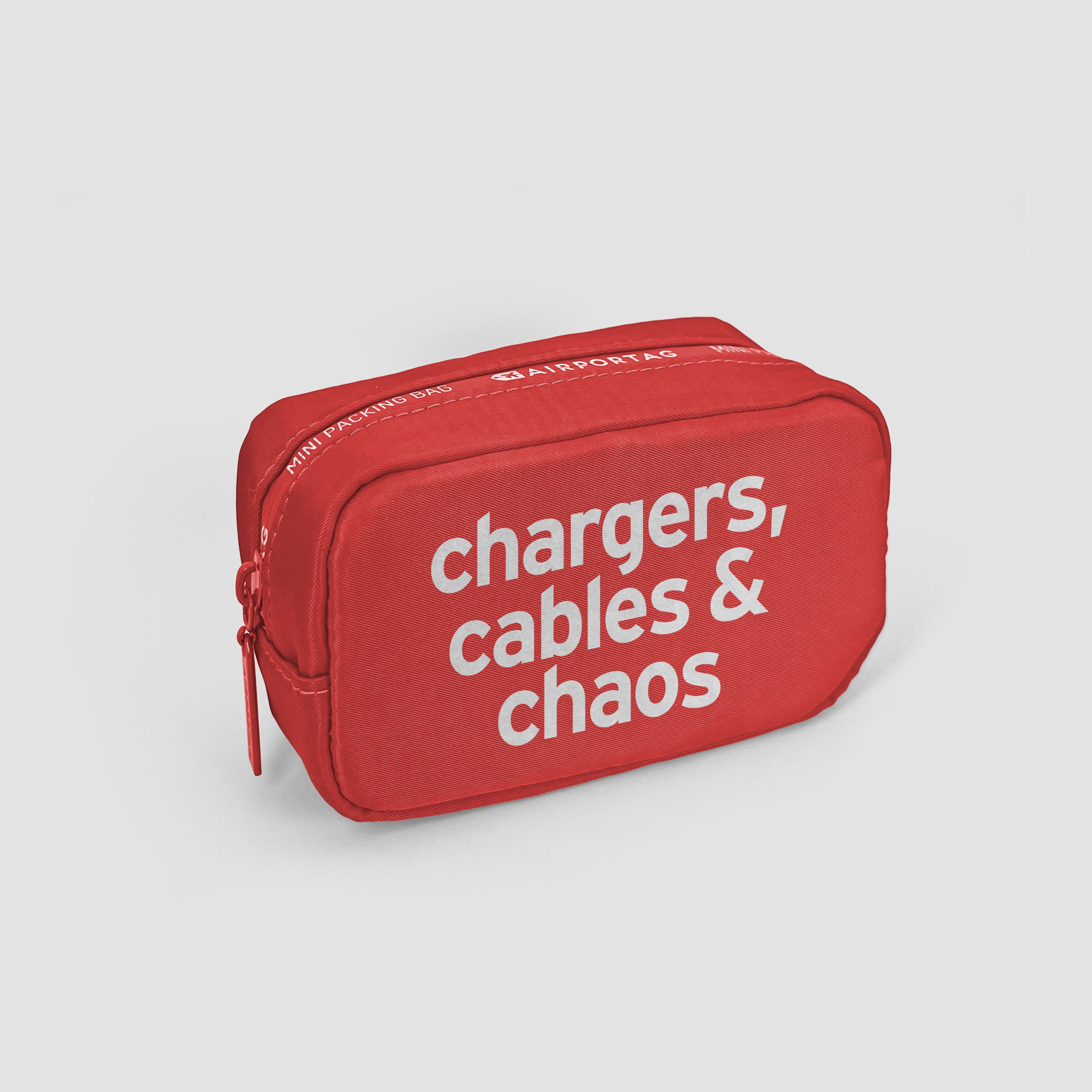 Chargers, Cables & Chaos - Mini Packing Bag