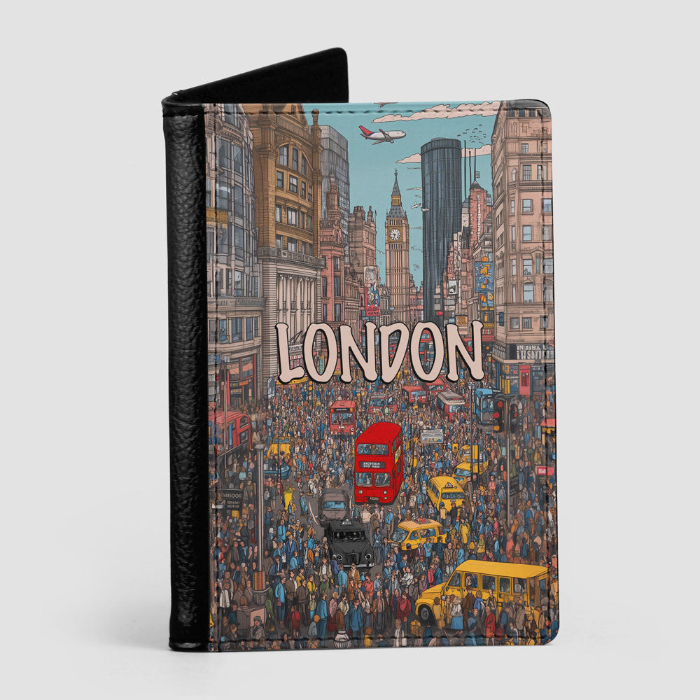 Crowded London - Passport Cover