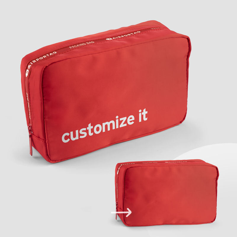 custom travel toiletries bag Packing Bag - Custom