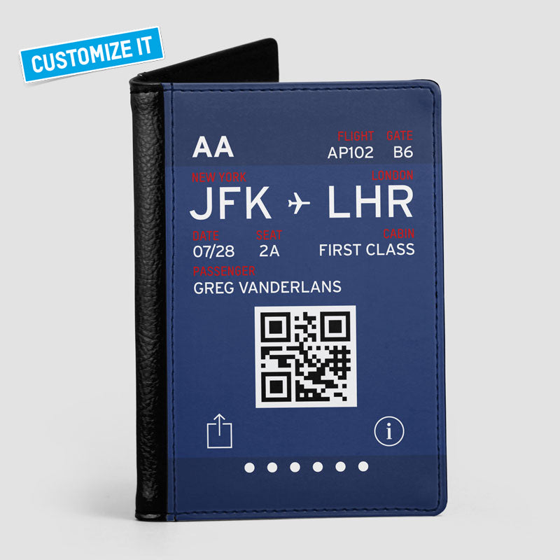 Digital Boarding Pass - Passport Cover