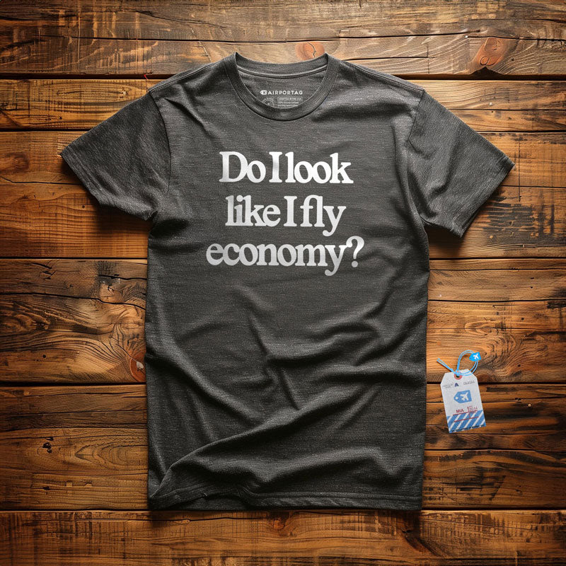 Do I Look Like I Fly Economy? - T-Shirt