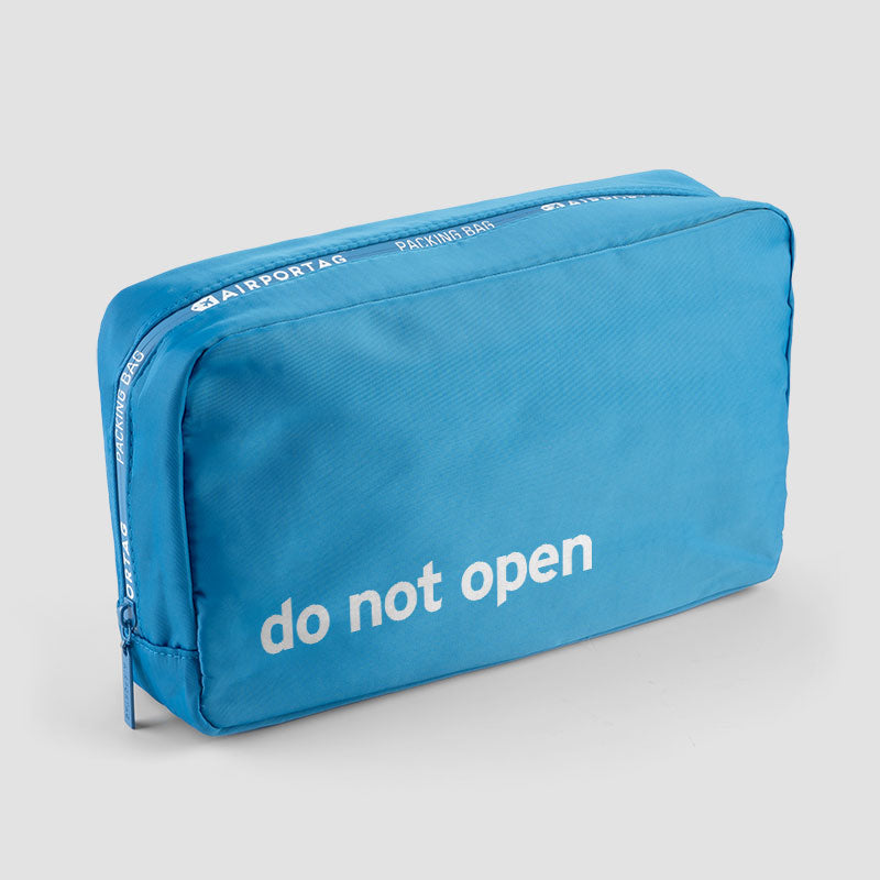 Do Not Open - Packing Bag