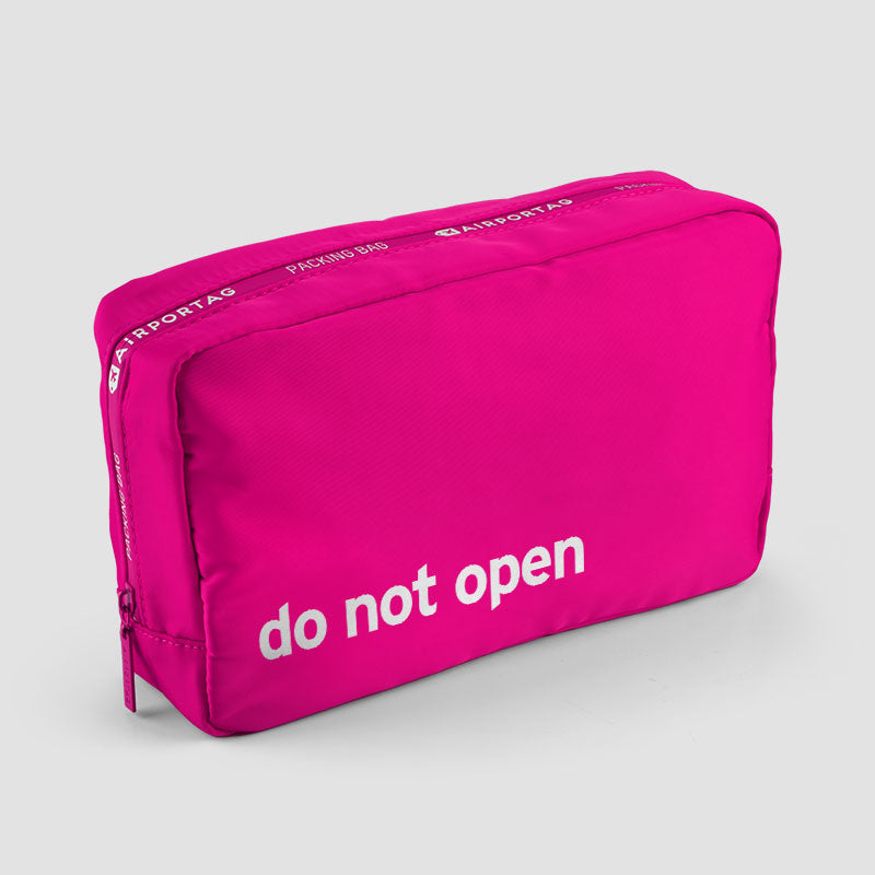 Do Not Open - Packing Bag