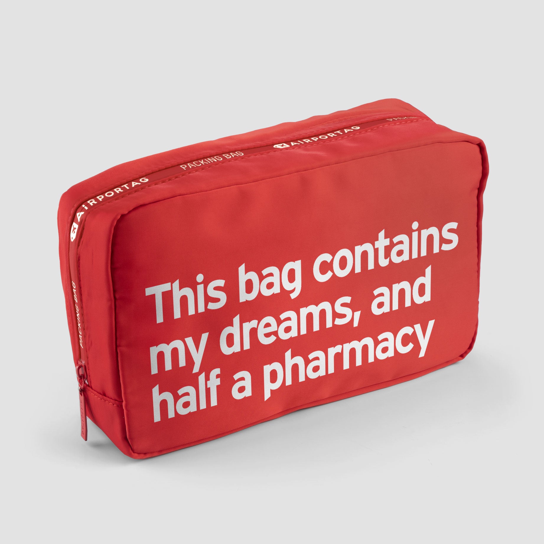 Dreams and Half a Pharmacy - Packing Bag
