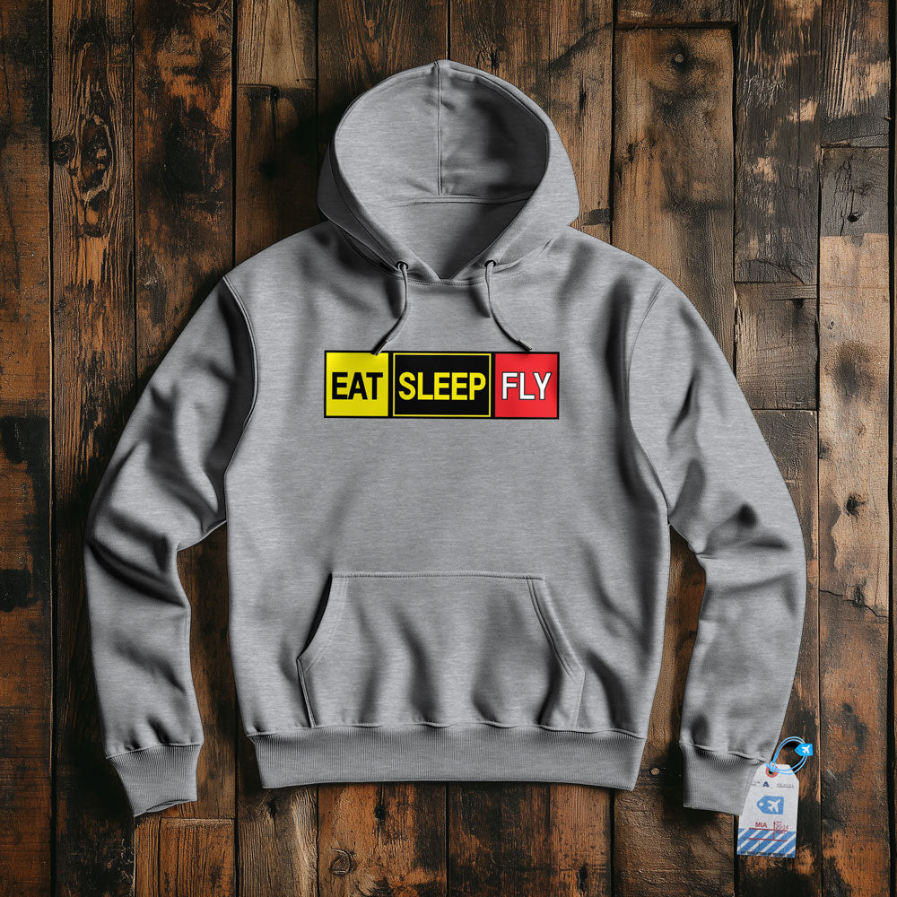 Eat Sleep Fly - Pullover Hoodie