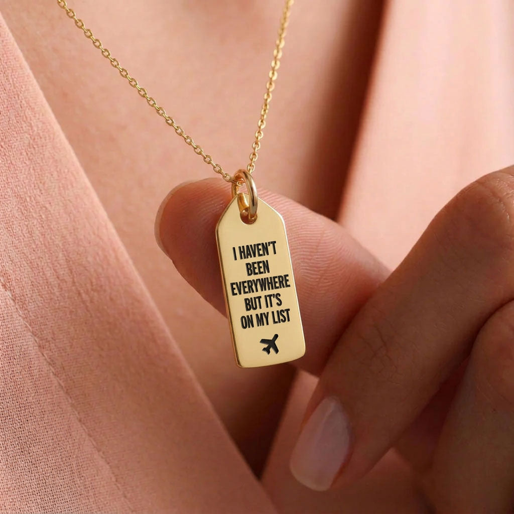 I Haven't Been Everywhere - Mini Tag - Charm