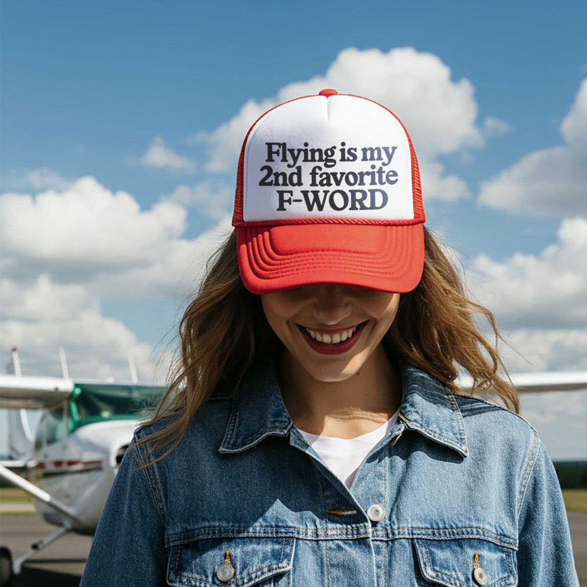 Flying Is My Second Favorite F-Word - Cap
