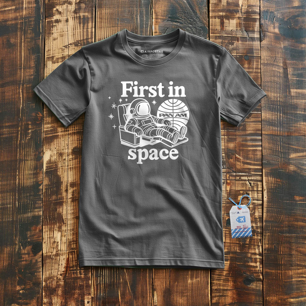 First In Space Pan Am - T-Shirt
