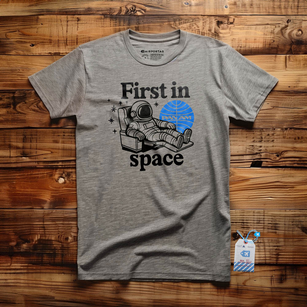 First In Space Pan Am - T-Shirt