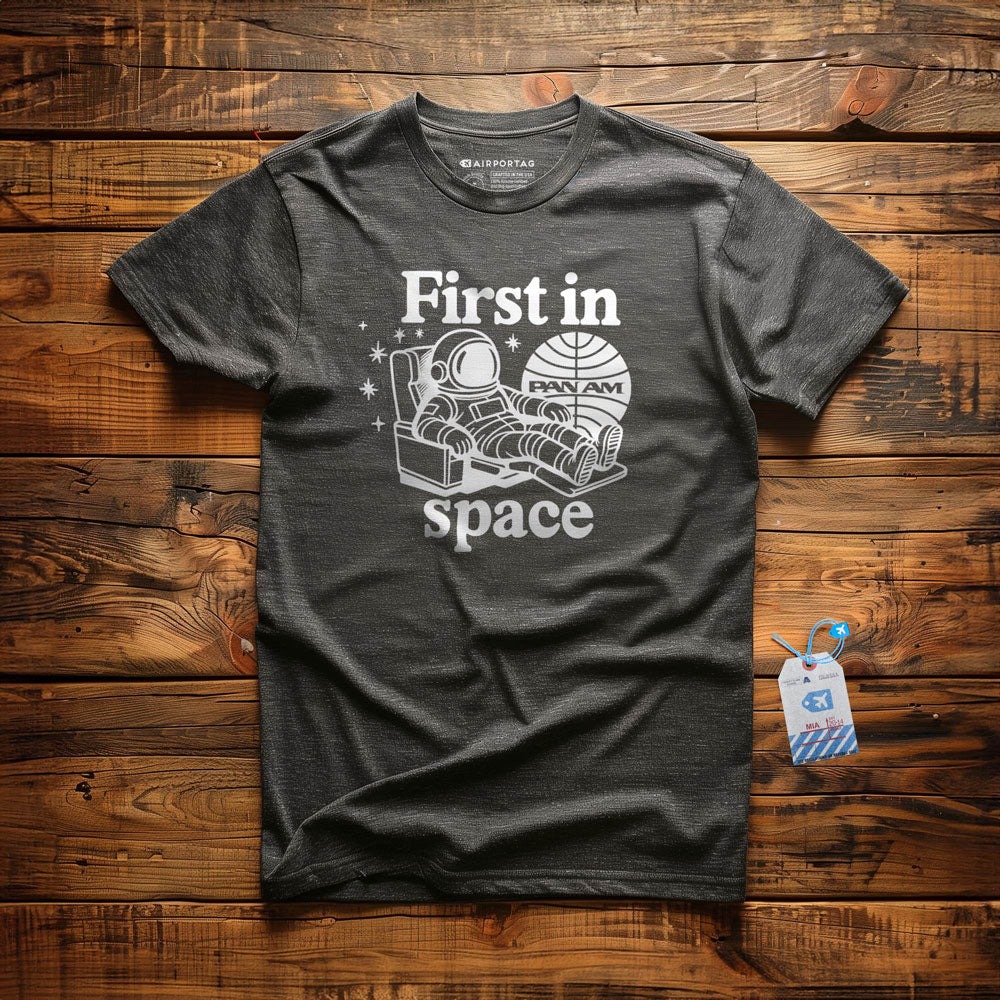 First In Space Pan Am - T-Shirt