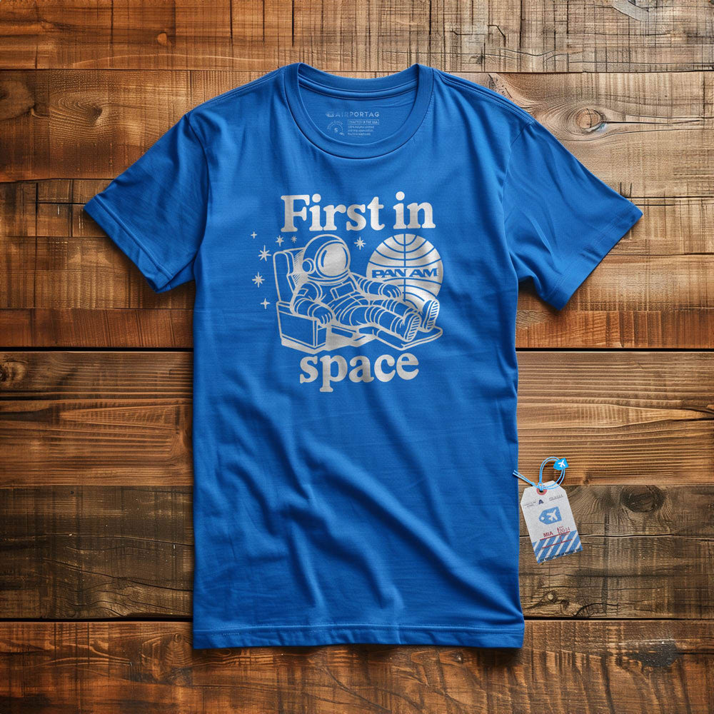 First In Space Pan Am - T-Shirt