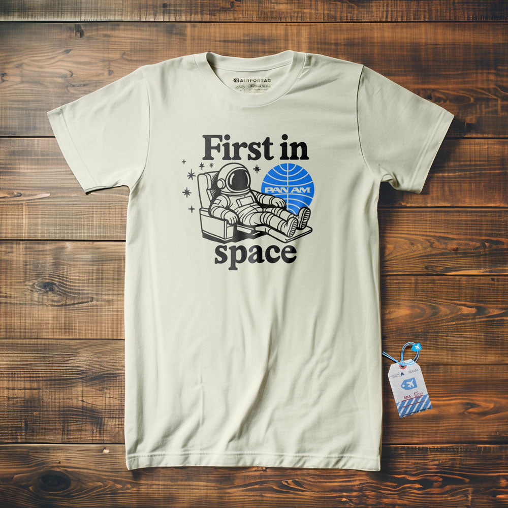 First In Space Pan Am - T-Shirt