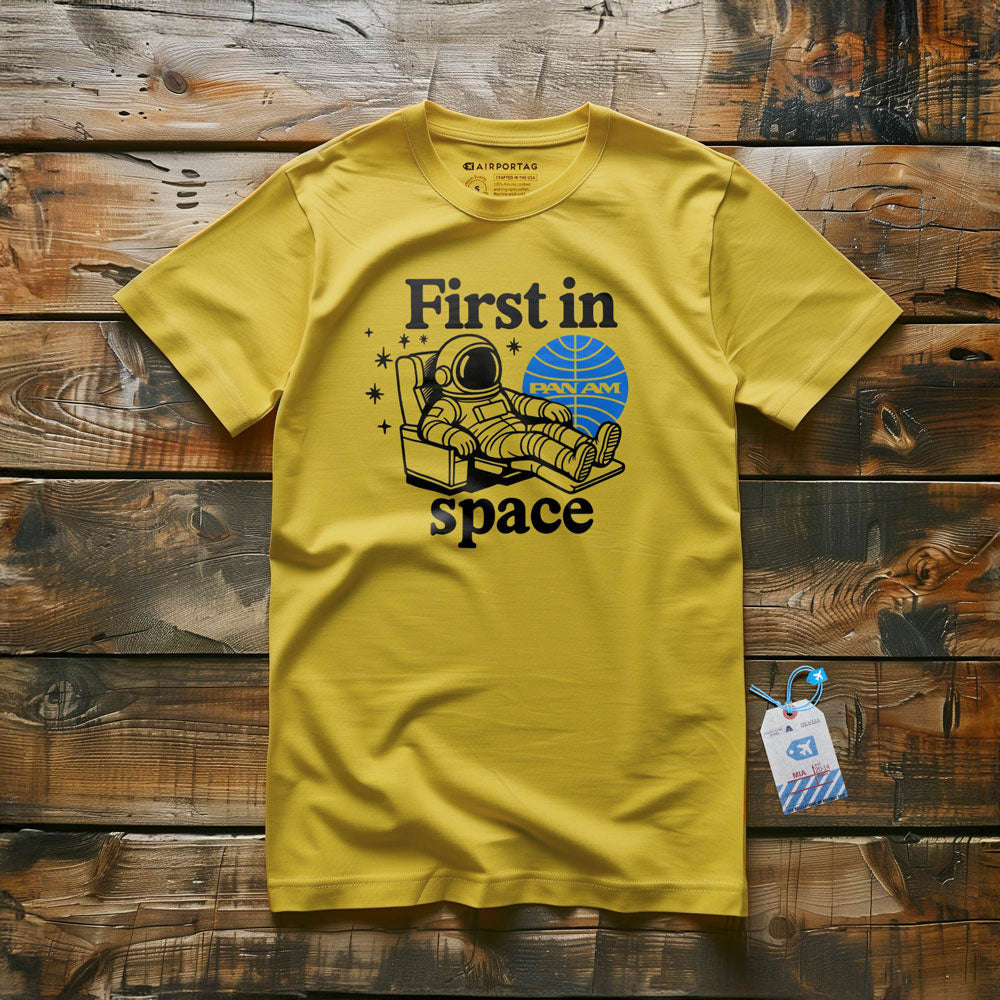 First In Space Pan Am - T-Shirt