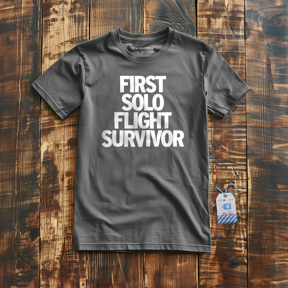 First Solo Flight Survivor - T-shirt