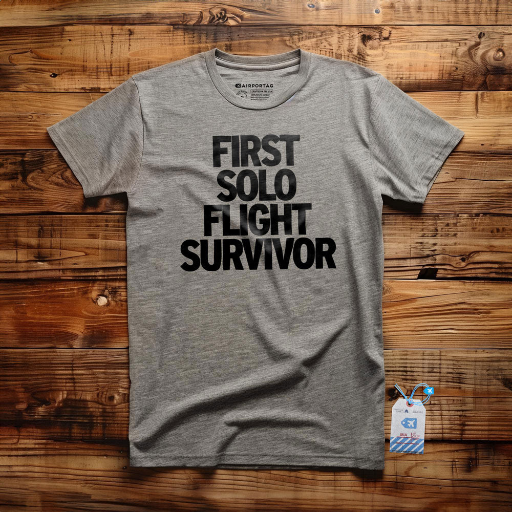 First Solo Flight Survivor - T-shirt