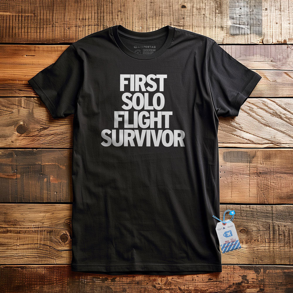 First Solo Flight Survivor - T-shirt