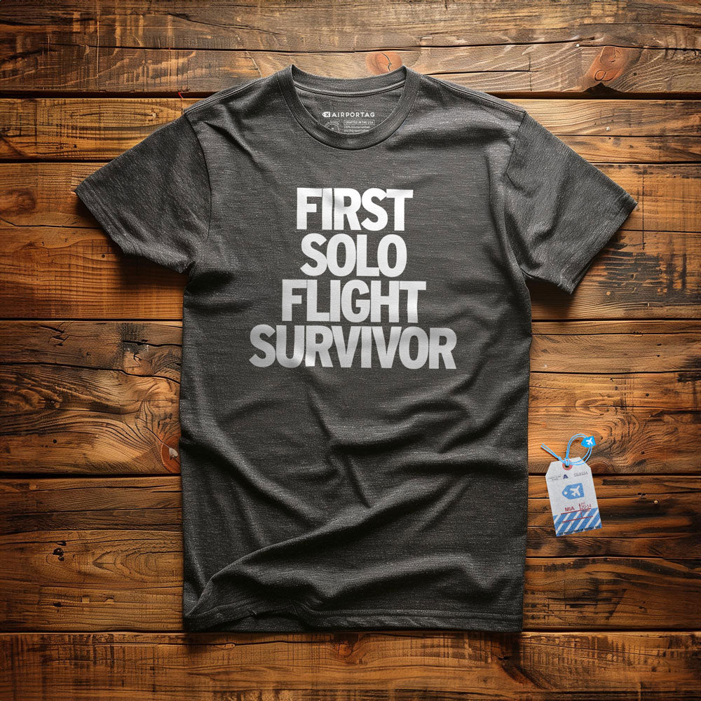 First Solo Flight Survivor - T-shirt