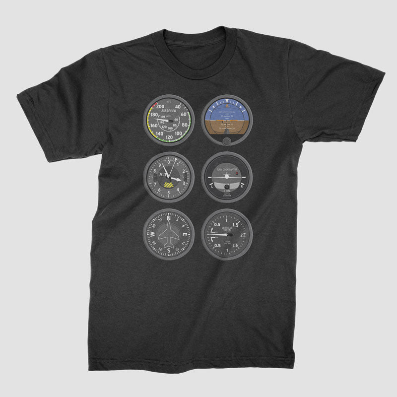 Flight Instruments - T-Shirt