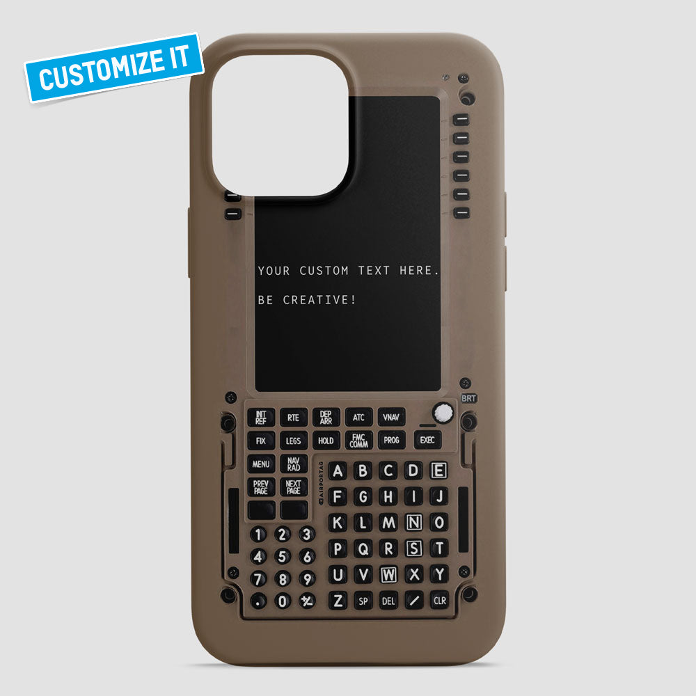 Flight Management Computer 747 - Phone Case