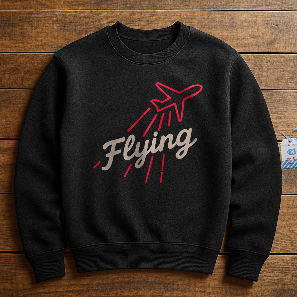 Flying Up Plane - Sweatshirt