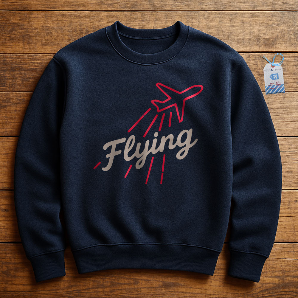 Flying Up Plane - Sweatshirt