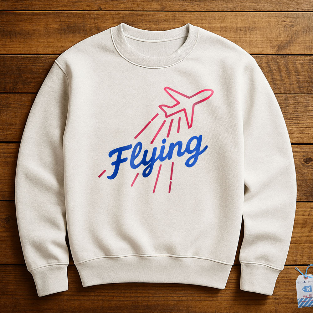 Flying Up Plane - Sweatshirt