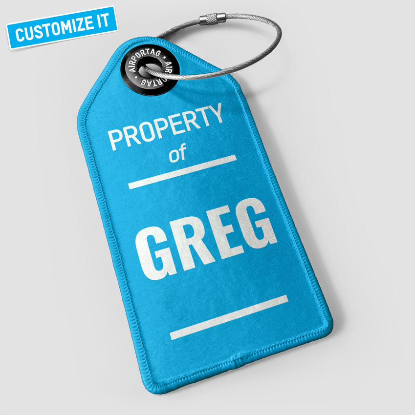 Property Of - Luggage Tag