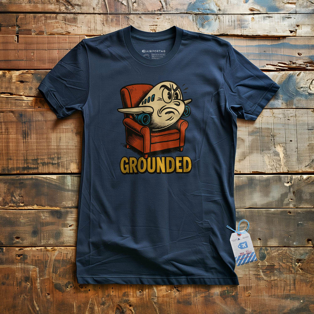 Grounded Plane - T-Shirt