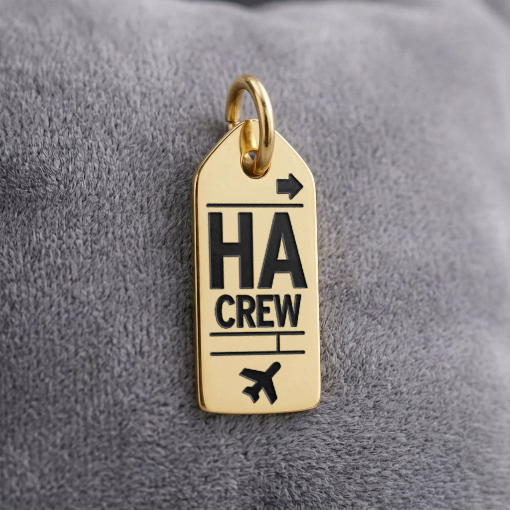 HA crew - Mini Tag - Charm