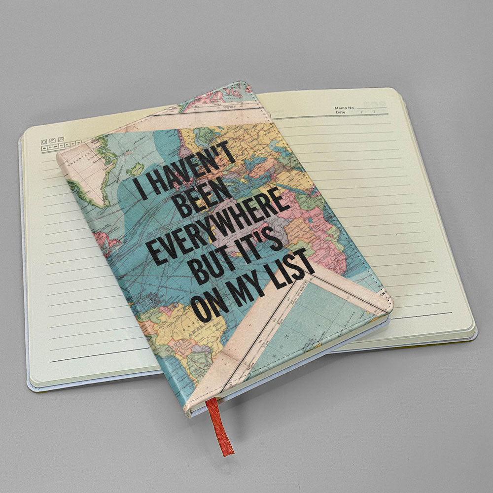 I Haven't Been - World Map - Journal