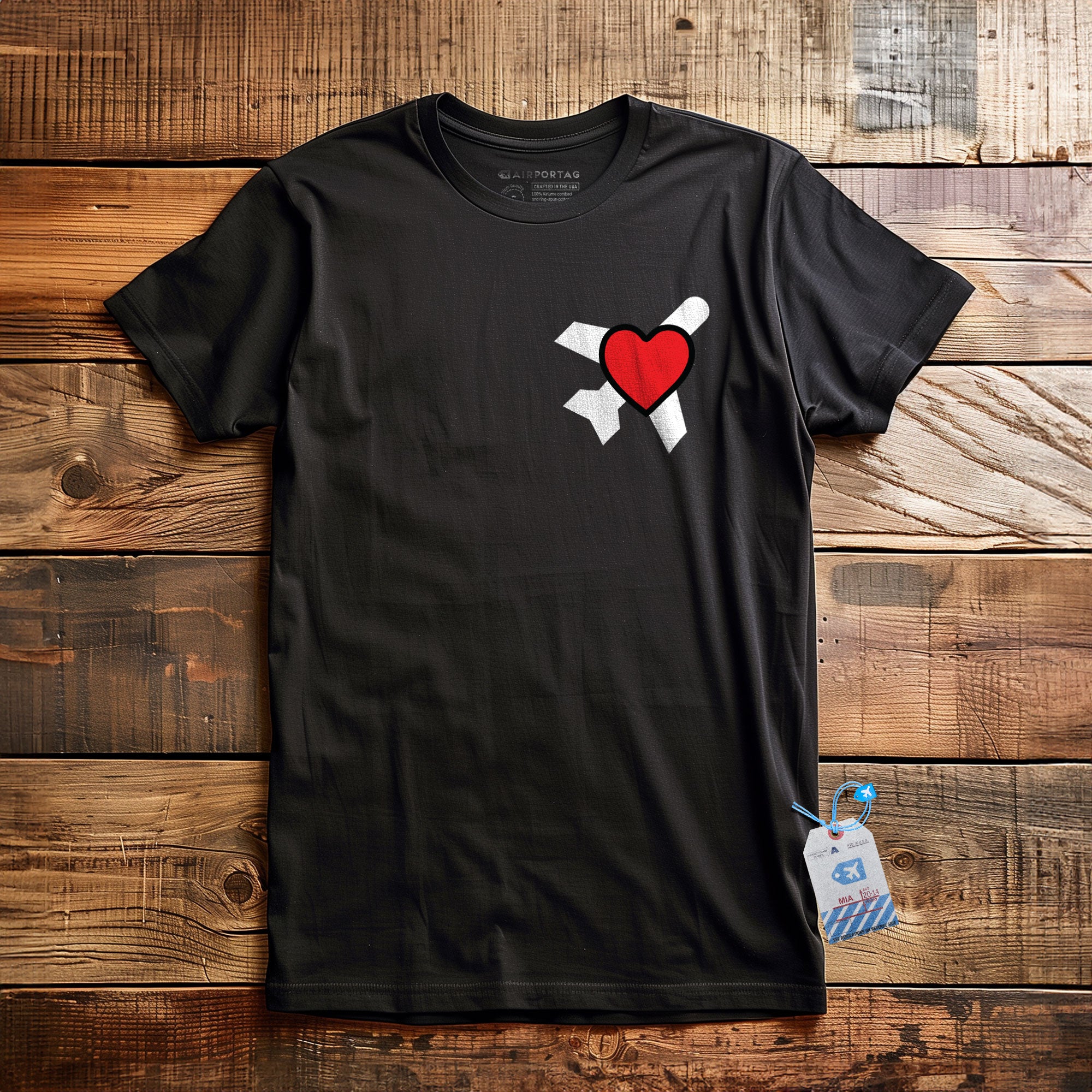 Heart Plane - T-Shirt