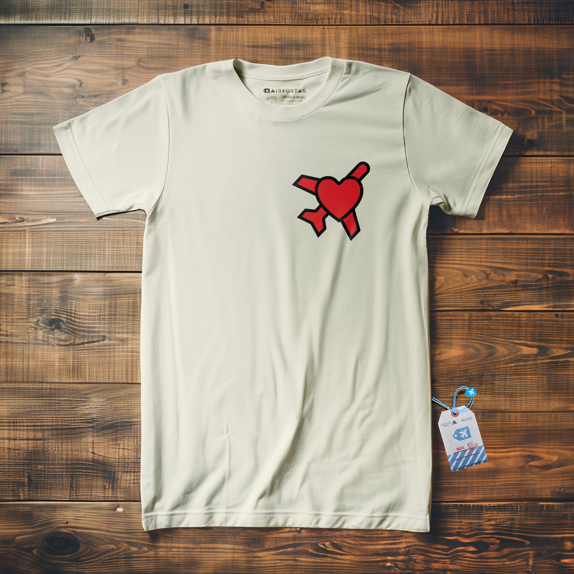 Heart Plane - T-Shirt