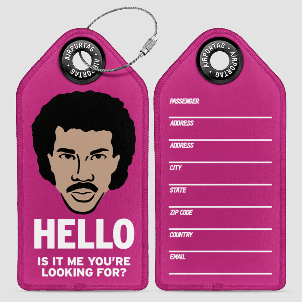 Hello - Luggage Tag