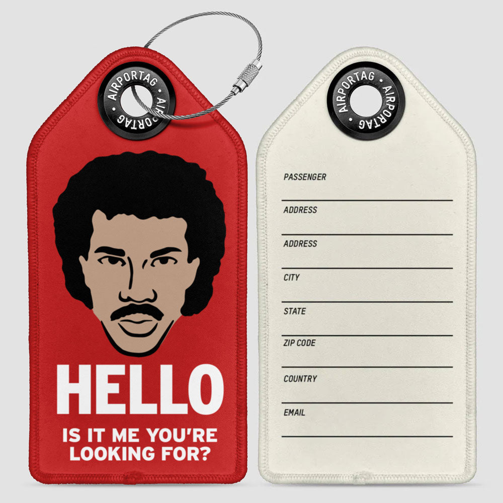 Hello - Luggage Tag