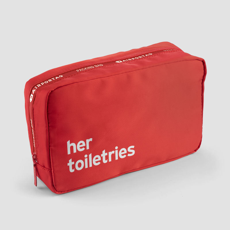 Her Toiletries - Packing Bag