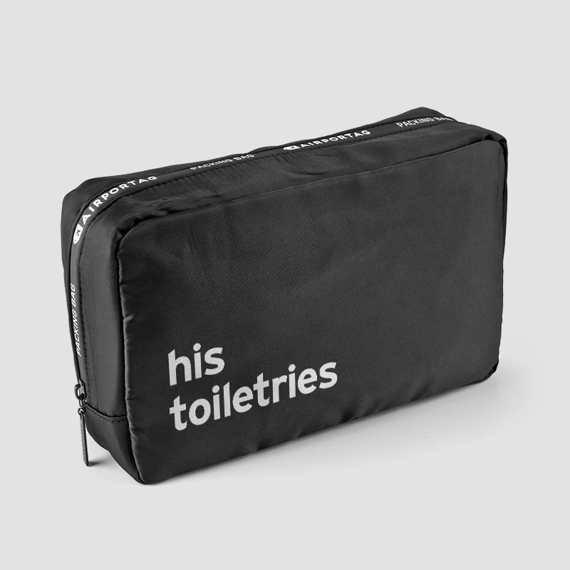 His Toiletries - Packing Bag