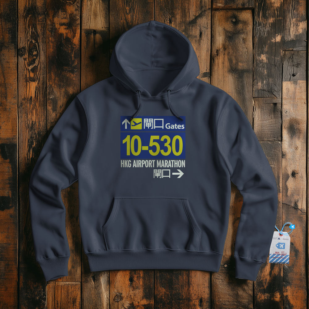 Hong Kong Airport Gates Marathon - Pullover Hoodie