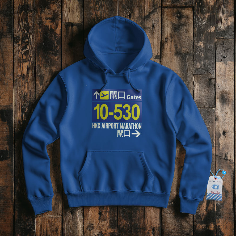 Hong Kong Airport Gates Marathon - Pullover Hoodie