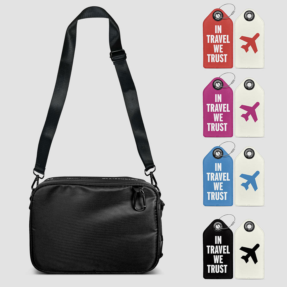 In Travel We Trust - The Airportag - Travel Bag