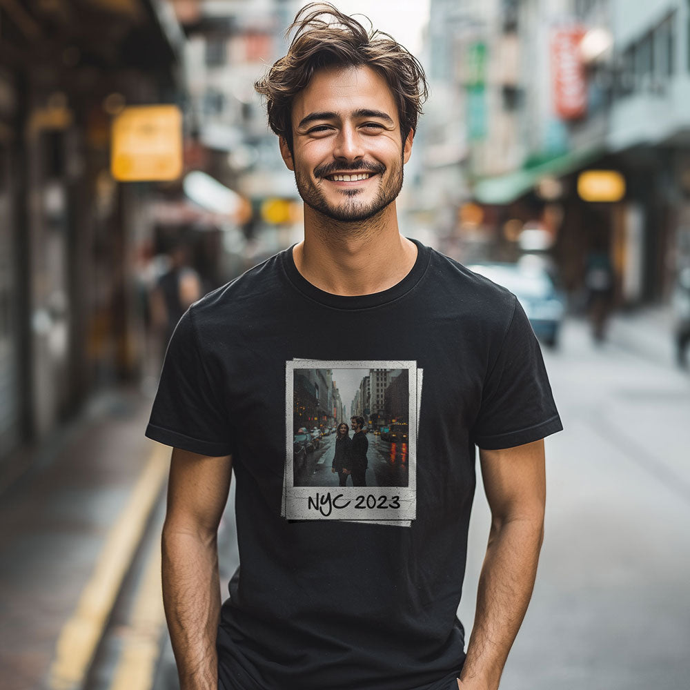 Insta Vintage Photo - Custom T-Shirt