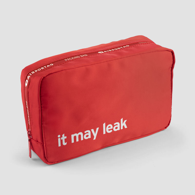 It May Leak - packing bag