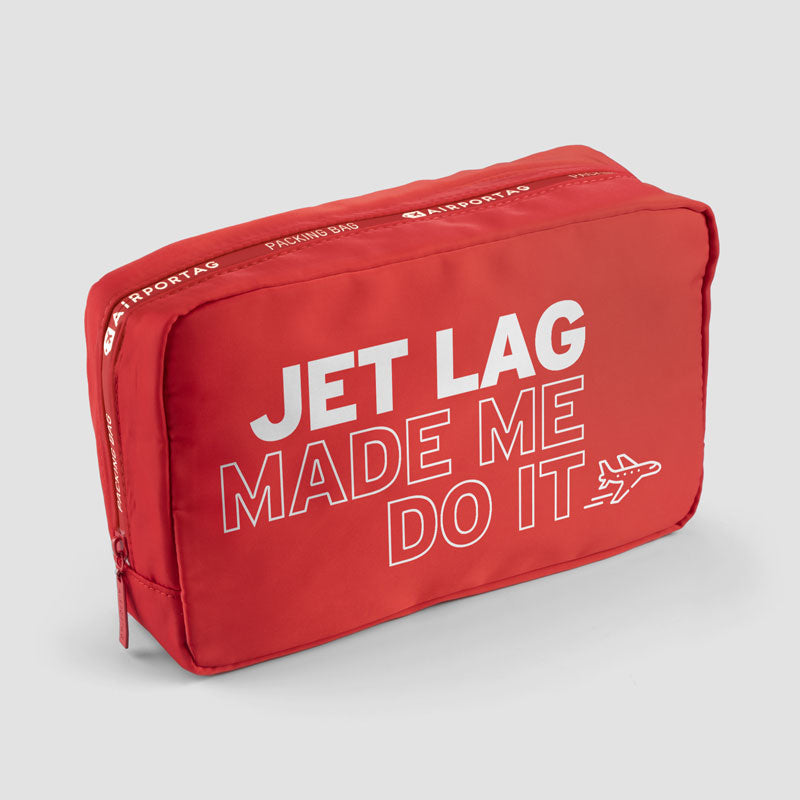 Jet Lag Letters - Packing Bag