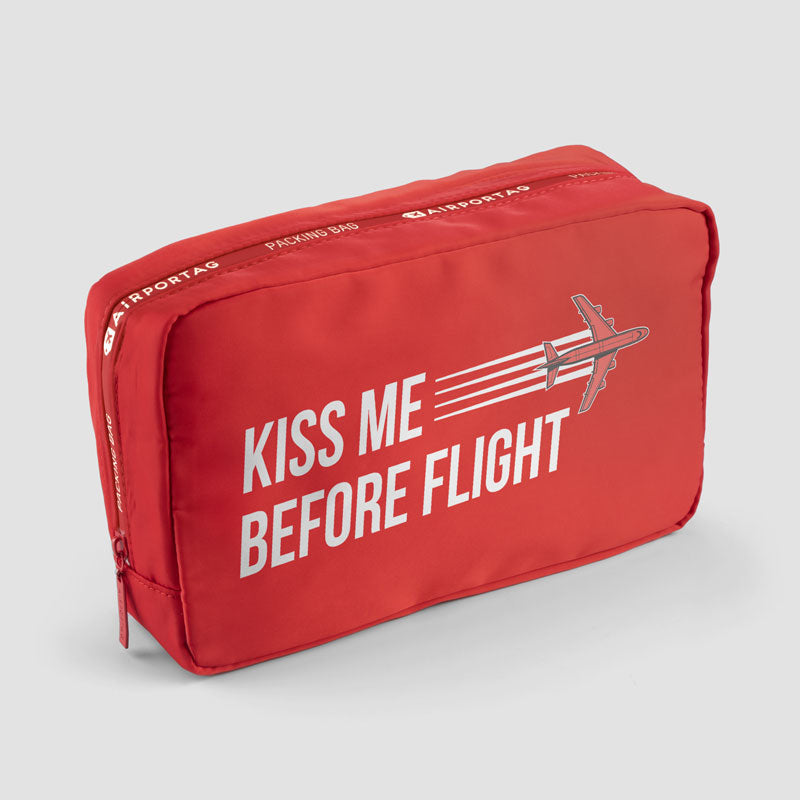 Kiss Me Before Flight - Packing Bag