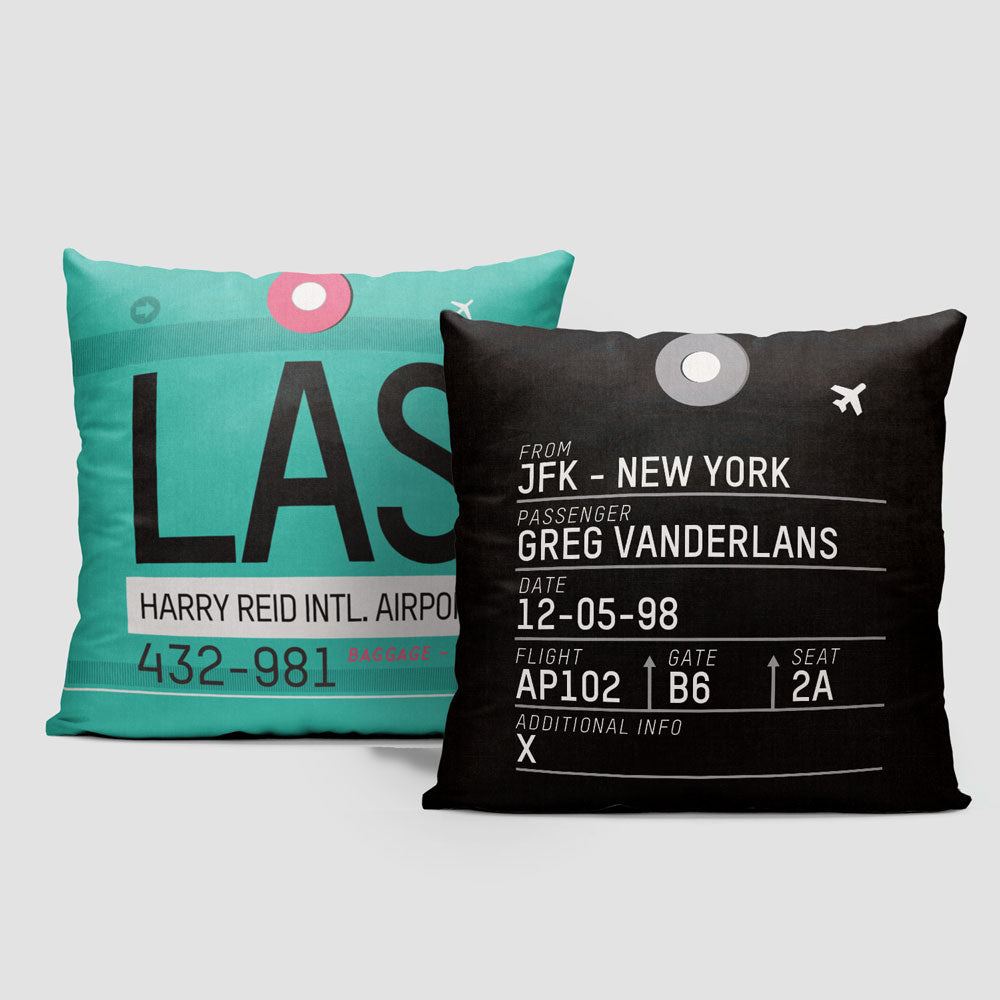 LAS - Throw Pillow