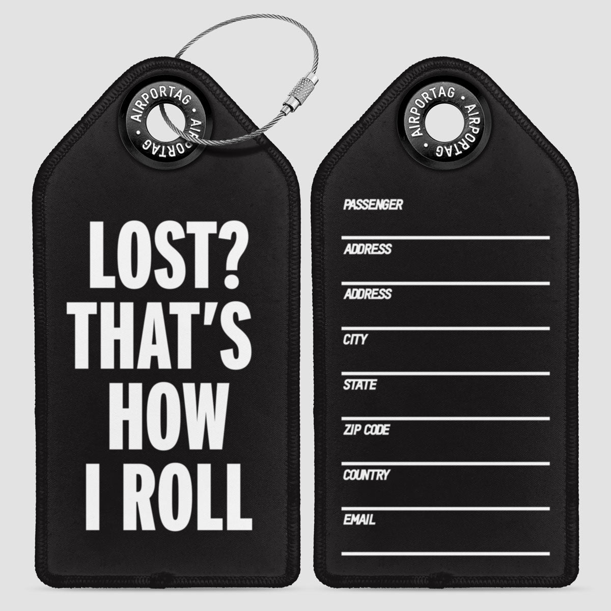 That's How I Roll - Luggage Tag