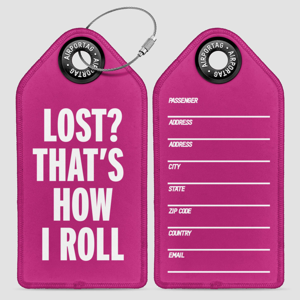 That's How I Roll - Luggage Tag